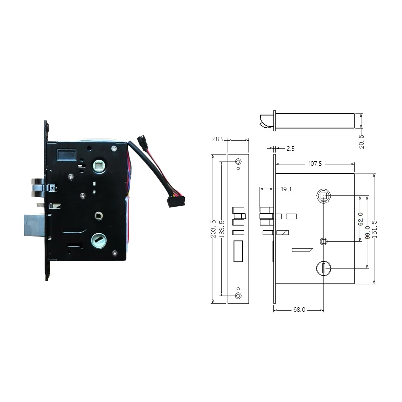 Digital Biometric Fingerprint Password Electronic Keypad Door Lock with Deadbolt Silver L&S SL16-083S