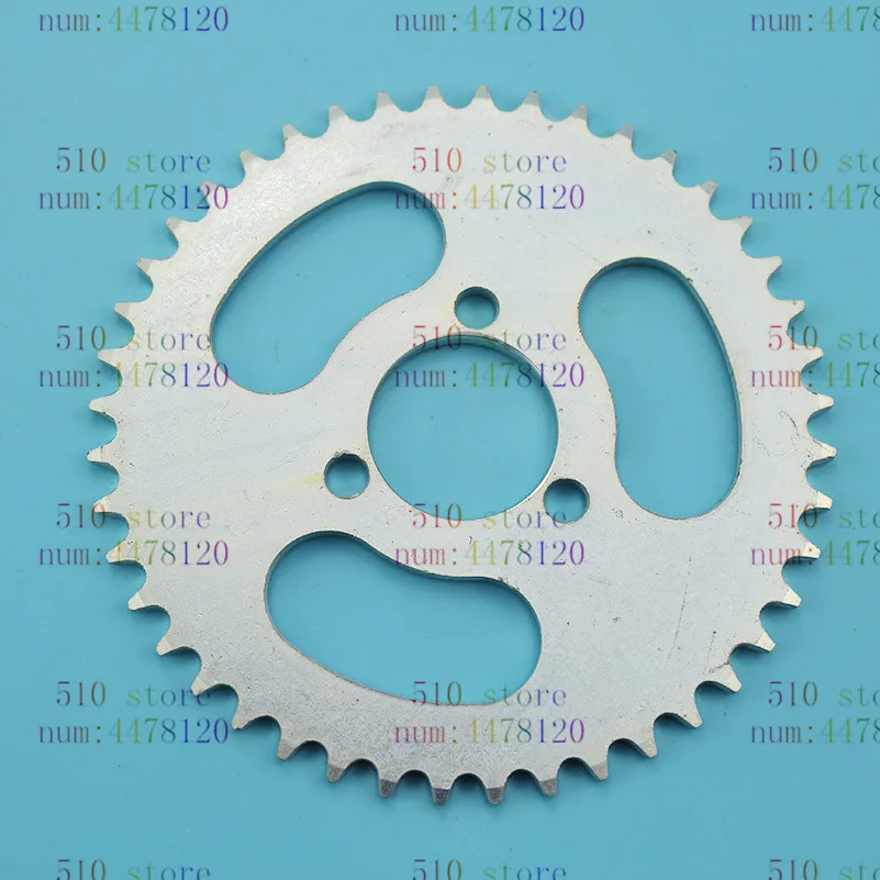 

Free shipping T8F Rear chain Sprocket Silver T8F 44T tooth 29mm For 43cc 49cc Minimoto Gas Petrol Goped Scooters
