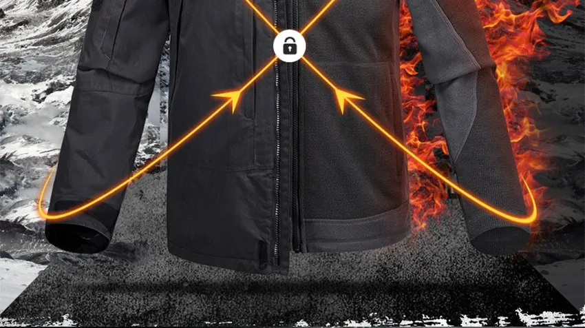 FREE SOLDIER тактическая куртка “Буря” с самостоятельной мастеркой-подкладкой износостойкая, воздухопроницаемая, водоотталкивающая, теплосохраняющая Локальная
