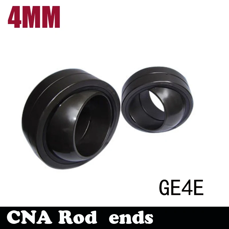

4Pcs GE4E Spherical Bushing Plain Bearing 4 x 12 x 5 mm High Quality Free shipping