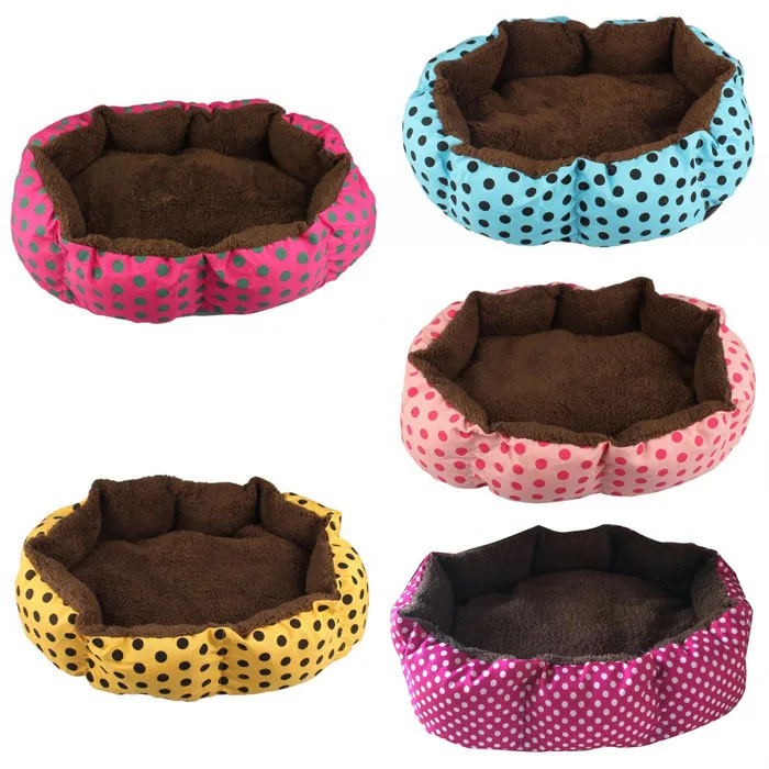 

Soft Fleece Pet Dog Puppy Cat Warm Bed House Plush Cozy Nest Mat Pad Sweet Room Comfortable Nest Haustier Matte