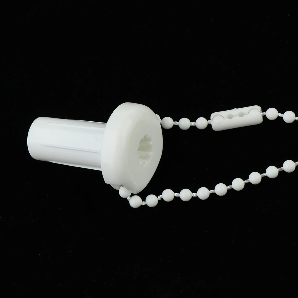 New Arrivals Plastic Roller Blind Accessories with 33.46' Long Bead Chain 17mm Tube Curtain Decorative Accessory Home Decration