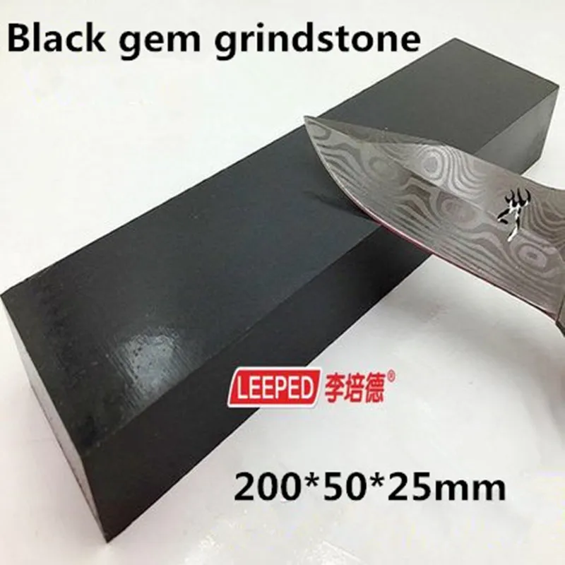 

LEEPED 1500 grit High Quality Black Gem Knife Sharpener Whetstone Ship Free