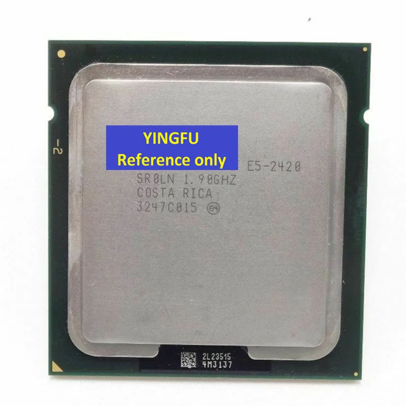 Процессор E5-2420 SR0LN LGA1356 процессор 1 9 ГГц 6-ядерный 15 Мб Кэш 95 W E5 2420 C2 e5-2420C2 Испытано