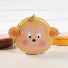 Мультяшная обезьянка коробочка для молочных зубов новорожденные дети плода волос Lanugo коллекция волос бутылка Детские Keepsakes коробки Детские сувениры подарок
