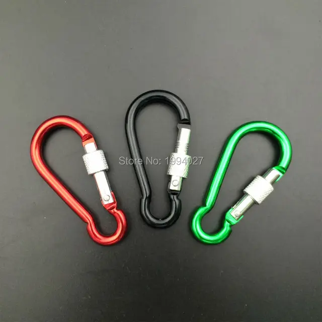 5Db/Tétel Kültéri Kulcstartó Függő Csat Horog Hátizsák Tök Alakú Hegymászó Gyorsvonás Karabiner - Image 2