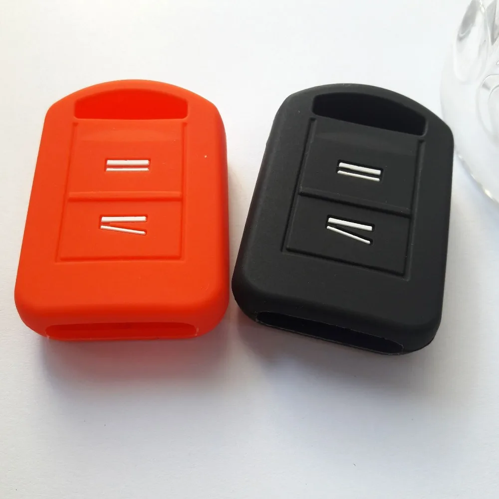 Автомобильный силиконовый чехол брелок карман для рубашки Opel Key 2 Button Astra H J g Corsa