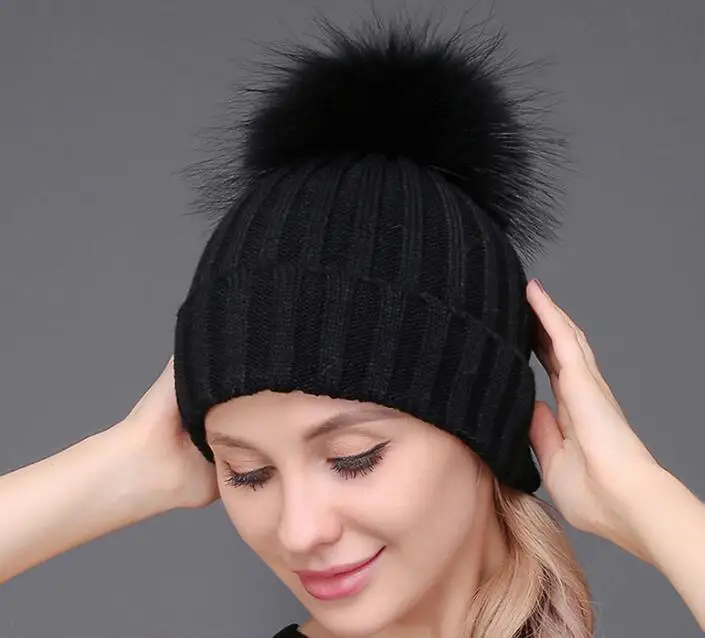 

child parent - child toddler kids boys girls hat knitting knitting hats winter warm fur crochet hat fur size 15cm