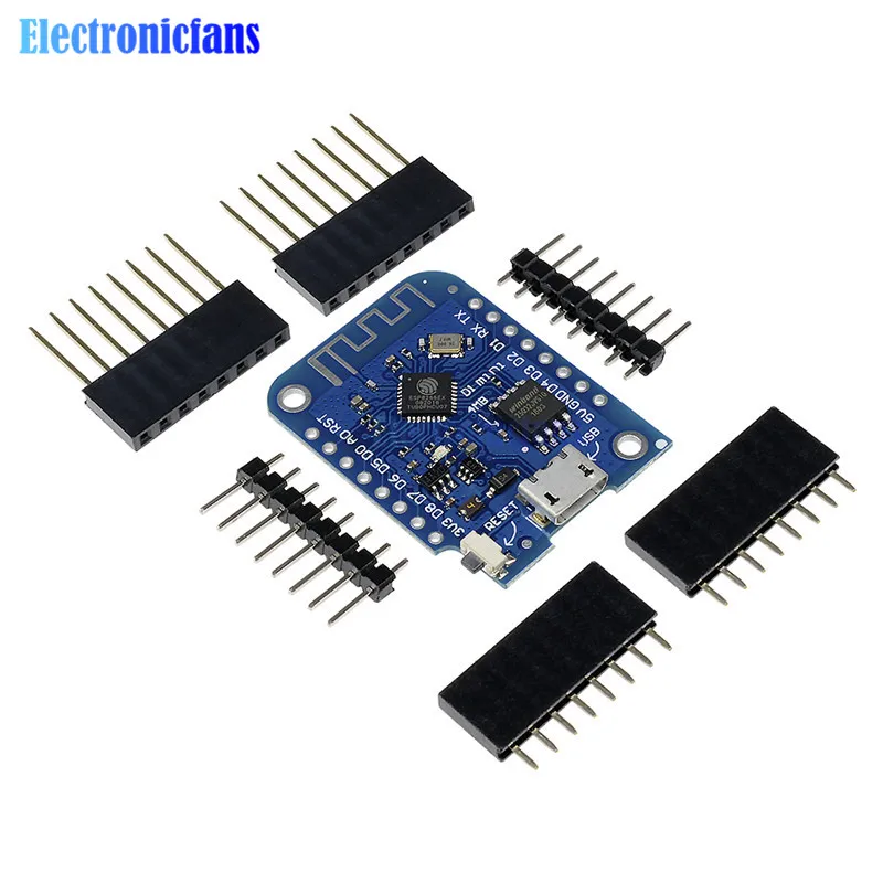 ESP8266 CH340 CH340G 4MB Wemos D1 Mini V3.0 V3.0.0 беспроводной WIFI Интернет вещей макетная плата модуль