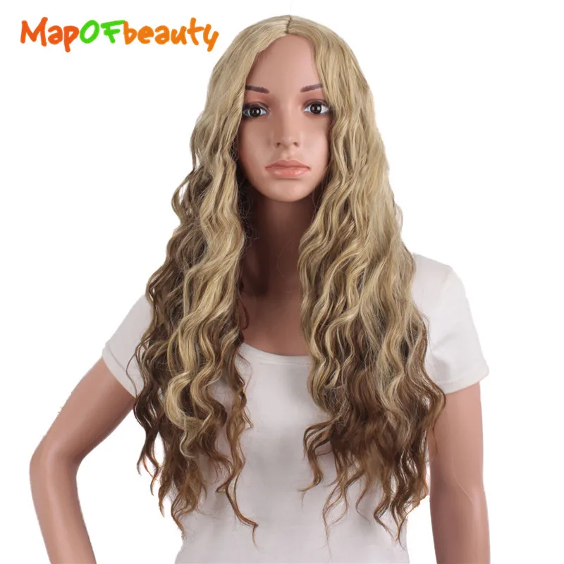Long hair curly blonde skinny