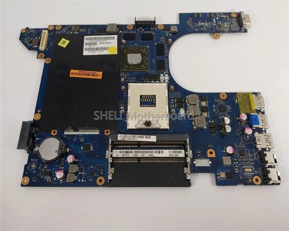 

SHELI For Dell Inspiron 15R 7520 Series Laptop Motherboard 4P57C 04P57C CN-04P57C QCL00 LA-8241P HD 7730M HM77 High Quality Work