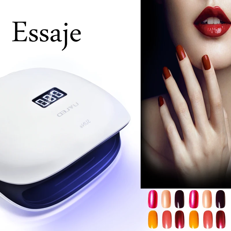 

KADITION Auto Sensor UV LED Lamp 48W Professional Nail Dryer Curing All Nail Gel Polish Machine Tool Nail Art Design 36 LEDs