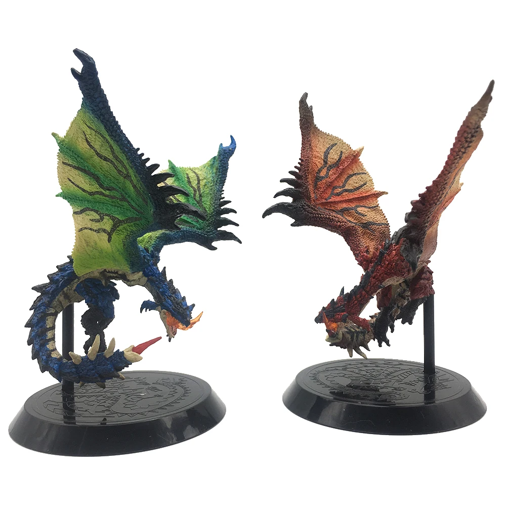 Monster Hunter World Game PVC Models Hot Dragon Action Figure Rathalos Gore Magala Decoration Toy Monsters Model Collection
