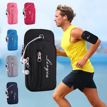 Спортивная водонепроницаемая Повседневная Сумка-посылка на руку для 5," телефона, держатели ключей для денег, сумка для бега с отверстием для гарнитуры