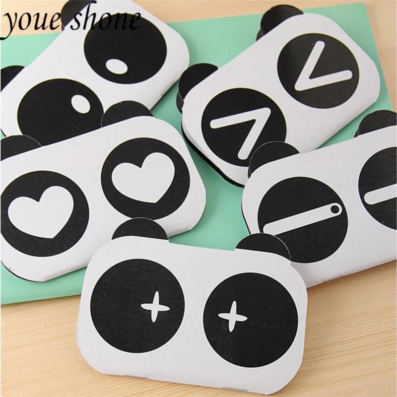 1PCS =24sheet Cute panda modelling Memo pad Notepad Guestbook Office Supplies School Student Stationery | Канцтовары для офиса и