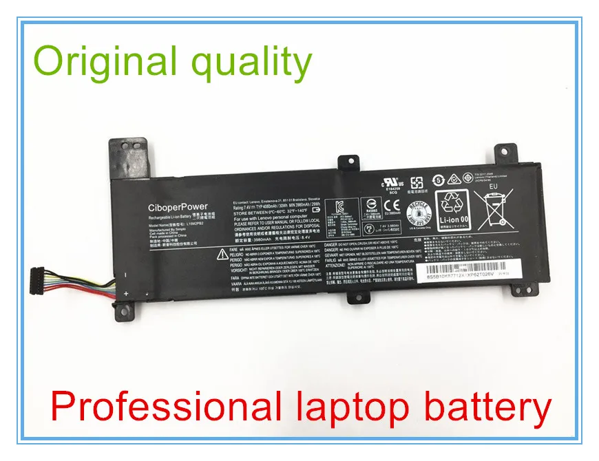 Оригинальный аккумулятор для ноутбука 7 6 В 30WH Аккумулятор L15M2PB4 L15M2PB2 B10K87722|original