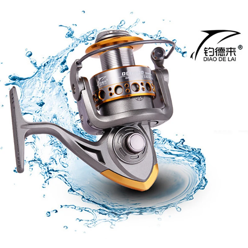 FDDL wheels fish spinning fishing reel 5.2:1 13BB 1000