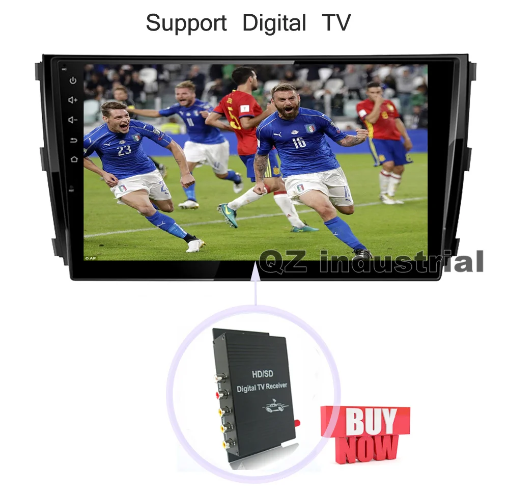 Best QZ industrial HD 10.2" 2.5D 8core Android 8.1 T8 for ZOTYE T600 2014-2017 Car DVD player with 3G 4G WIFI Radio Navi GPS RDS Map 14