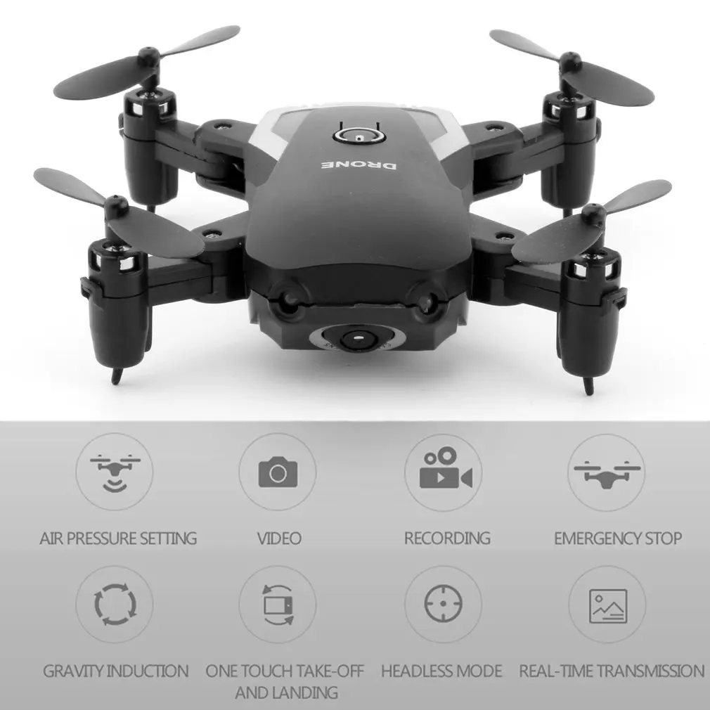

2.4GHz Foldable Drone 2MP Camera HD Radio Control RC Helicopter Altitude Hold RC Quadcopter Portable Mini Flying Aircraft A808