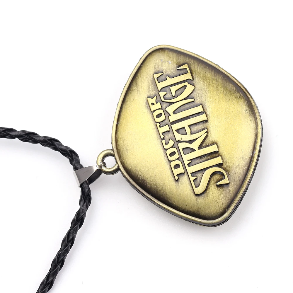 Ожерелье "Доктор Стрэндж", ожерелье с подвеской "хрустальный глаз агамотто", "Мстители", бесконечная старинная каменная Модная бижутерия для мужчин и женщин