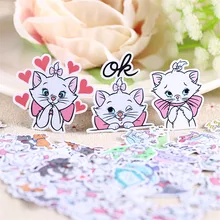 40 pcs cat expression Sticker for Luggage Skateboard Phone Laptop Moto Bicycle Wall Guitar Eason Stickers