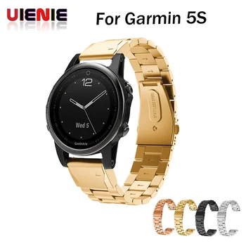 

replacement 20mm Easy Fit wristband watch band wrist strap band Stainless steel GPS Quick Install bands belt for Garmin Fenix 5S