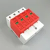 AC SPD 3P+N 30KA~60KA D ~385V  House Surge Protector Protective Low-voltage Arrester Device ► Photo 3/5