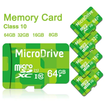 Memory card Micro SD card Memory cards 8GB 16GB 32GB 64GB class 10 Microsd TF card Pen drive Flash Green