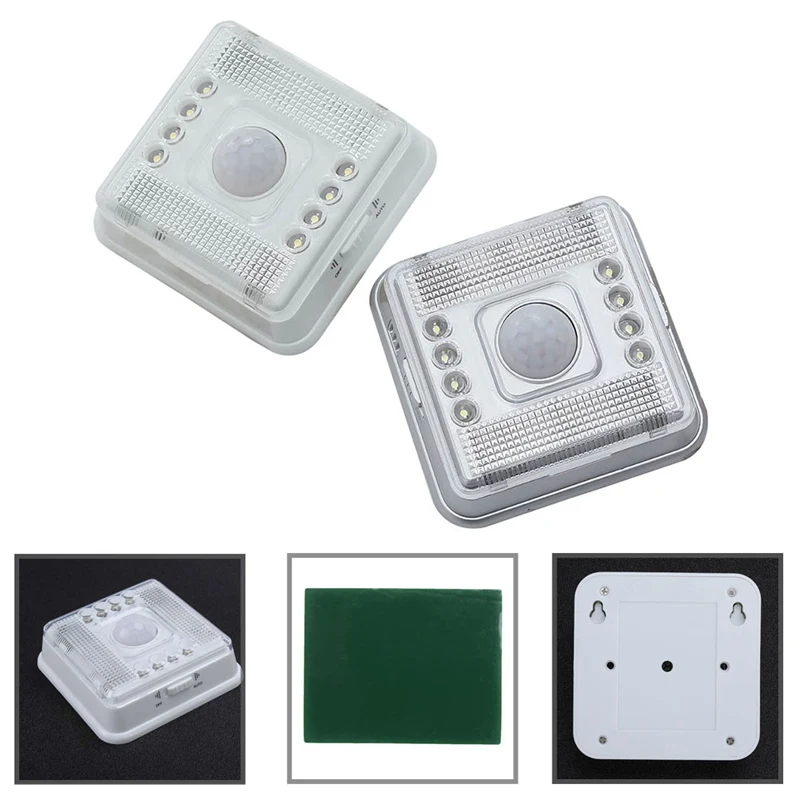 

Wireless Infrared 8 LED Lamp Light Auto PIR Sensor Detector Motion Home Outdoor