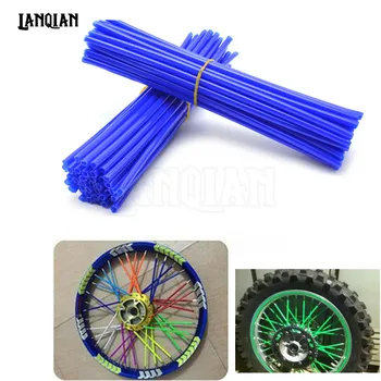 

72 Pcs Universal Motorcycle Dirt Bike Enduro Off Road Rim Wheel spoke skins For KTM 250 125 SX KLX250 KLX450R for SUZUKI XR650L