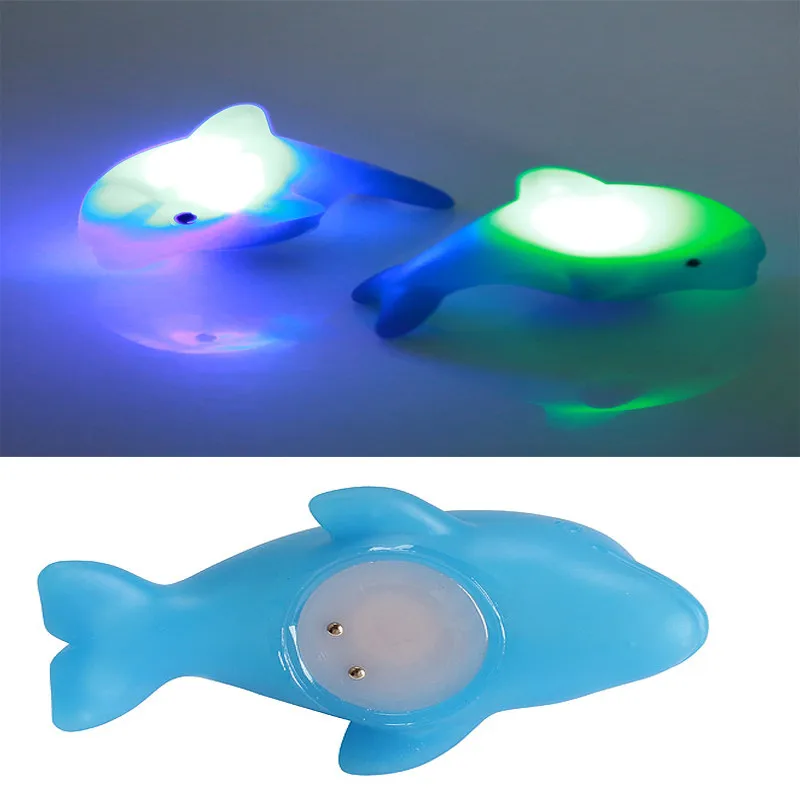 2pcs/Lot Cute Dolphin Shape Children Swiming Water Toys Baby Toy