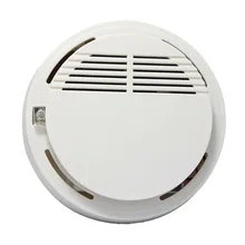 Built-in Battery! Photoelectric Alarm Security Smoke Tester Dual-sensor For All GSM 433MHZ Alarm System Fire Protection Alarm De