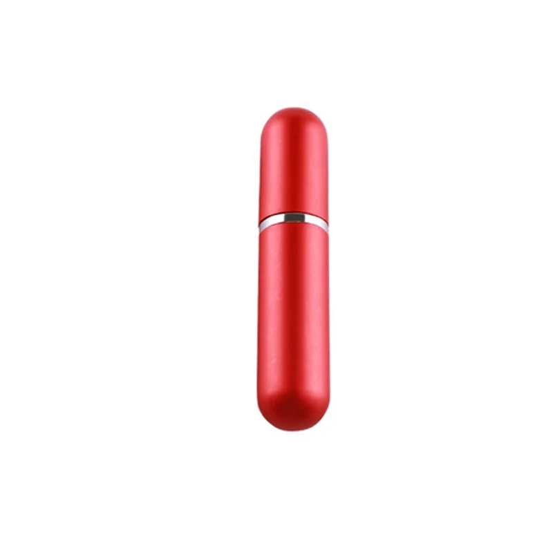5 мл мини прозрачная бутылочка для парфюма спрей распылитель для бутылок Женская пустая стеклянная бутылка для многоразового использования карманные пустые косметические контейнеры - Цвет: red