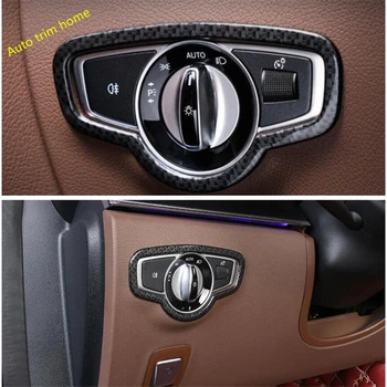 

Lapetus Head Lights Lamp Switch Button Cover Trim Fit For Mercedes Benz E-Class E CLASS W213 2016 - 2020 ABS / Auto Accessories