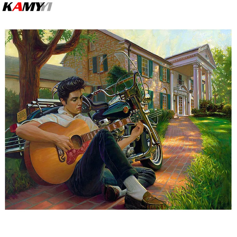 

5D DIY Diamond Painting Portrait Diamond Embroidery Cross-stitch Kits Full Square Crystal Mosaic Wall Decor Handmade Gift XY1