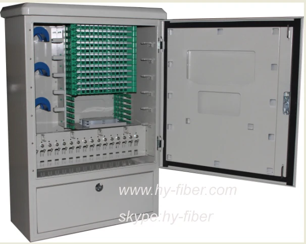 

144 core outdoor cabinet SMC material HY-18-C144C