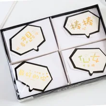 1 шт. Корея маленькие свежие простые студенческие поздравительные открытки оптом Sputiga хотите сказать вам