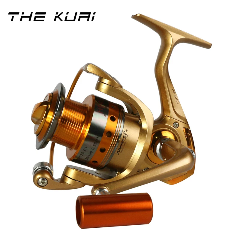 

THEKUAI 1000-9000 Series Metal Spool Carp Saltwater Spinning Fishing Reel Fishing Reels Coil Wheel Tackles 10BB 5.5:1
