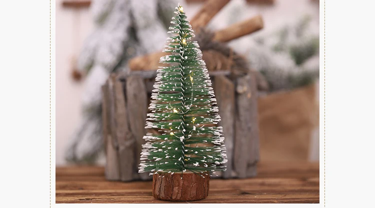 Новогодний светодиодный светильник, Рождественская елка, настольный детский подарок, подвесные украшения, рождественские украшения для дома, рождественский подарок
