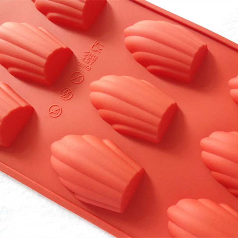 Madeleine mold Shell cake pan silicone mold 9 holesin Cake Molds from