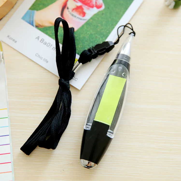 Многофункциональные шариковые ручки с блокнотом для заметок, светодиодный светильник, ручка для заметок, милые Креативные канцелярские принадлежности, школьные офисные принадлежности