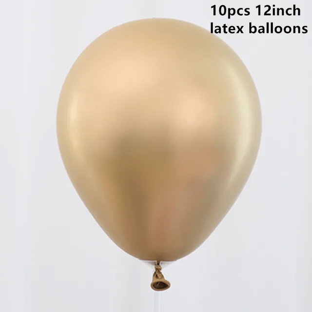 12inch Metallic Latex Balloons Thick Pearly Metal Heart Gold Sliver Colors Photograph Birthday Wedding Party Decoration Balloon