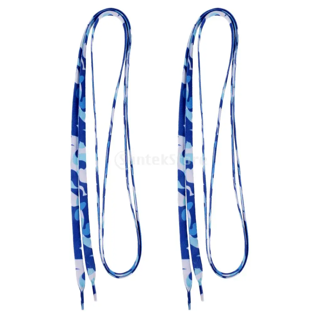 1 Pair Knitted Shoelace for Roller Skates Boots Hockey Skates Optional Color