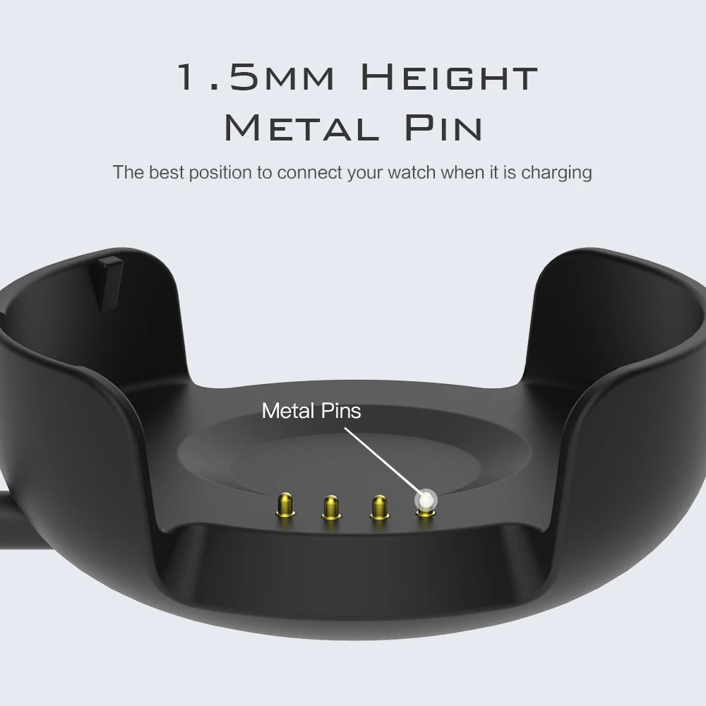 Умные часы SIKAI для Amazfit Verge сменные USB зарядные устройства зарядный кабель док