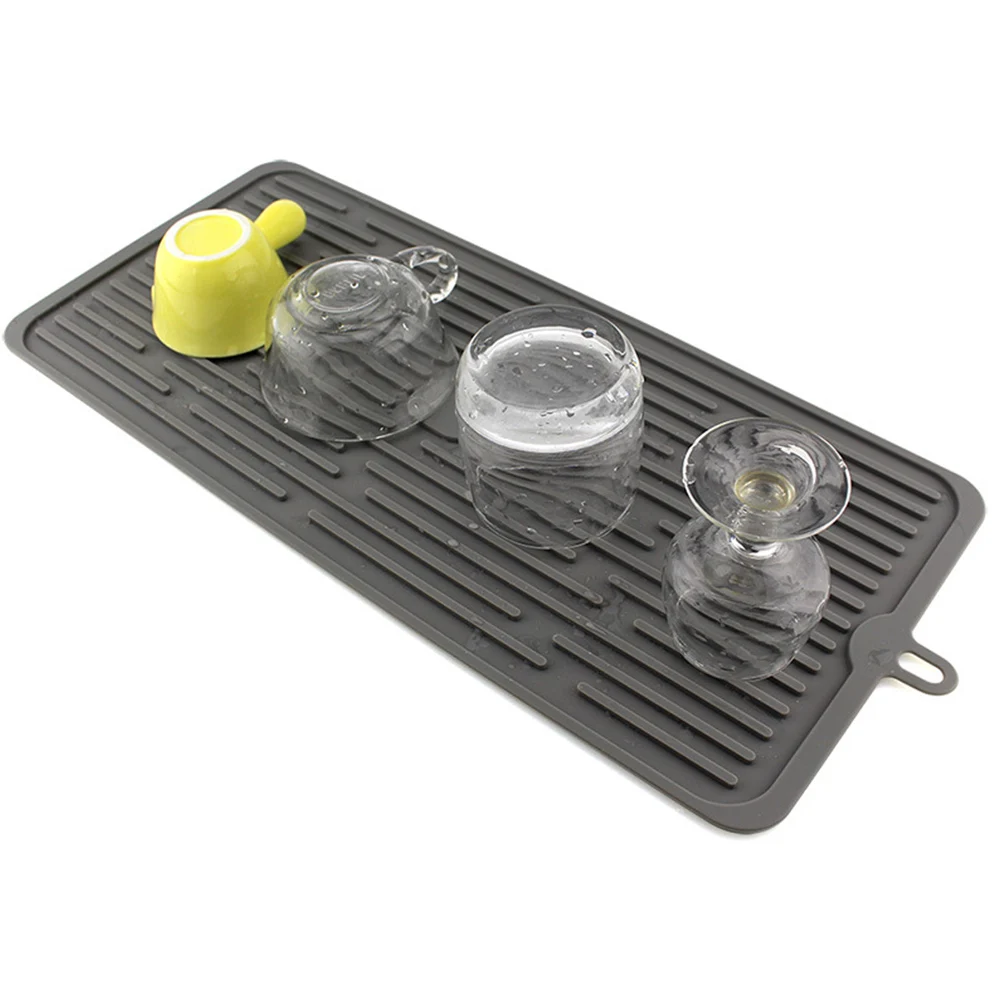 

Silicone placemat table mat Dish drying mat Kitchen Sink Non-slip Heat Resistant Trivet Waterproof Countertop Pad Accessories