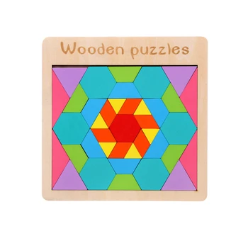 

New Style Children's Wooden Toys Puzzle Geometric Shape Puzzle children's Educational Puzzle Enlightenment Toys