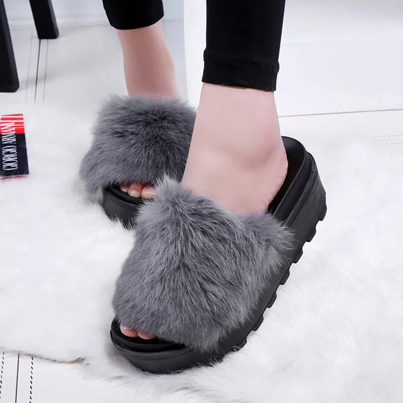 US $15.18 8% OFF|Coolsa Neue Mode Frauen Plüsch Hausschuhe Flauschigen Tier Fell Rutschen Dicker Boden Plattform Slipper Damen Casual Niedliche Flache US $15.18 8% OFF|Coolsa Neue Mode Frauen Plüsch Hausschuhe Flauschigen Tier Fell Rutschen Dicker Boden Plattform Slipper Damen Casual Niedliche Flache