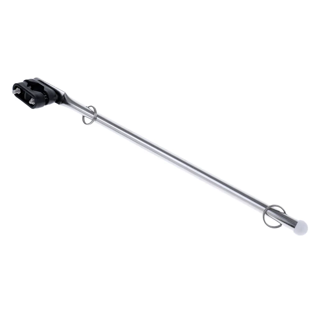 Anti-corrosion Stainless Stee 15'' Marine Kayak Boat Flag Pole With Boat Hardware