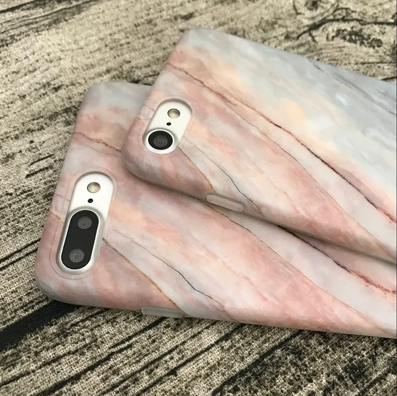 10 шт. мраморный камень текстура шаблон задняя крышка чехол для iPhone X IMD Мягкий ТПУ телефон оболочки