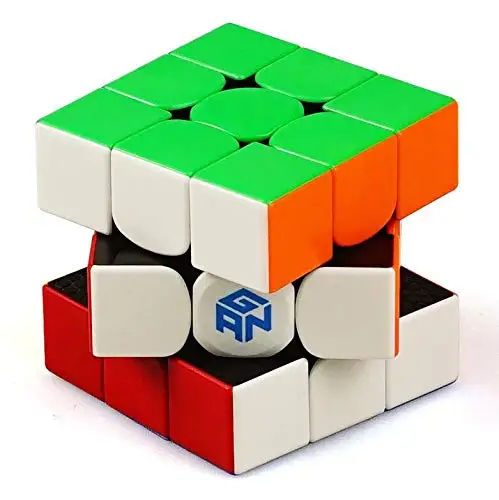 Cuber speed Gans 3x3 stickerelss Magic Cube GAN 3x3x3 головоломка с быстрым кубом(версия GAN 356R